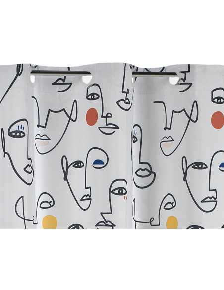 Cortina de banho Olhares| Cortina de banheira | Revitex online