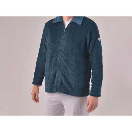 Roupão masculino Coralina Vincent| Robe de inverno masculino | Revitex 2