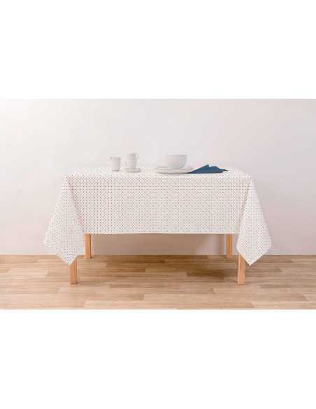 Toalha de mesa de teflon anti-manchas Emilie| Toalha de mesa impressa