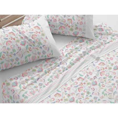 Sábanas Burrito Blanco Vitalia | Sábanas diseño exclusivo| Revitex