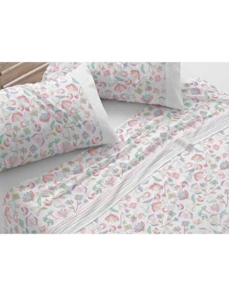 Jogo de Lençóis Burrito Blanco Vitalia| Folhas design exclusivo