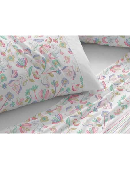 Sábanas Burrito Blanco Vitalia | Sábanas diseño exclusivo| Revitex