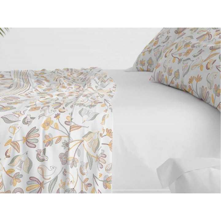 Sábanas Burrito Blanco Vitalia | Sábanas diseño exclusivo| Revitex