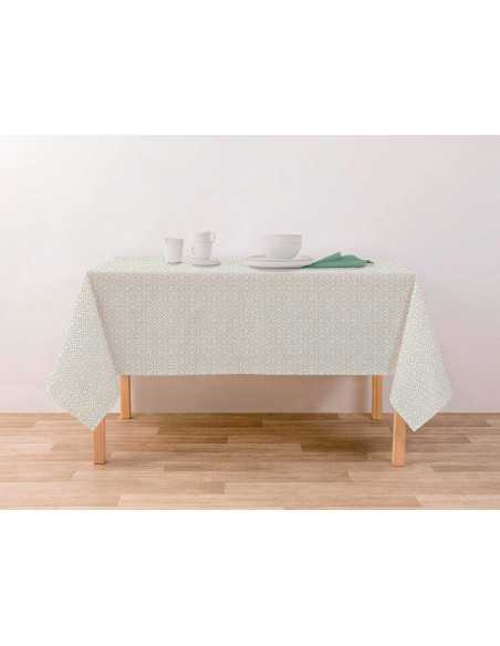 Toalha de mesa de teflon anti-manchas Tendre| Toalha de mesa impressa