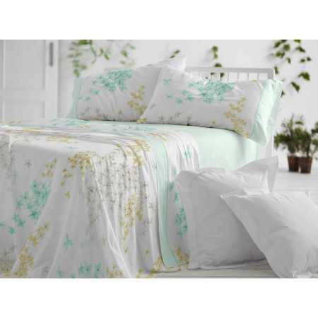 Jogo de Lençóis Burrito Blanco Rutila| Folhas design exclusivo