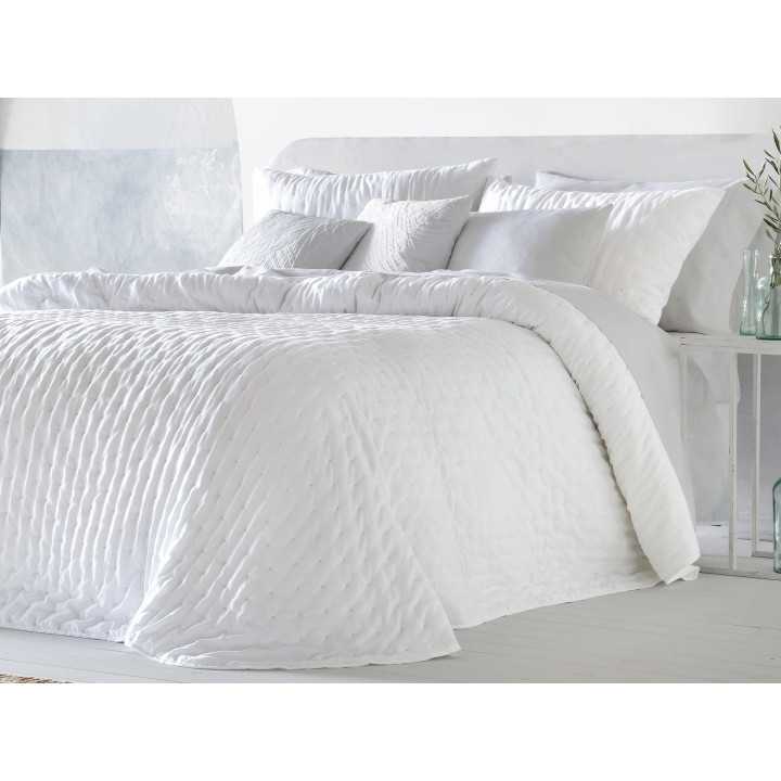 Colcha Bouti Reversible Bianka| Colcha de Verano bordado| Revitex