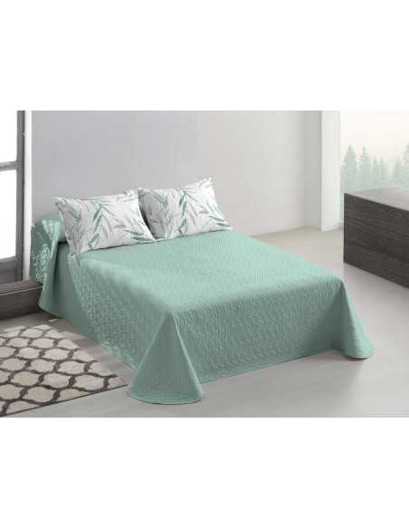 Colcha Bouti Reversible Bambú| Colcha de Verano estampada| Revitex