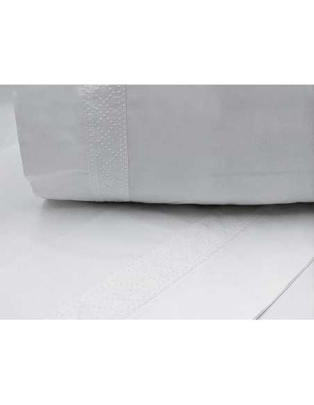 Juego de Sábanas bordadas 100% algodón Percal Bennet| Sábanas Hostelería