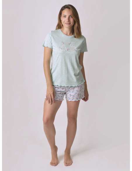 Pijama Privata Dama| Pijama de verão feminino | revitex online