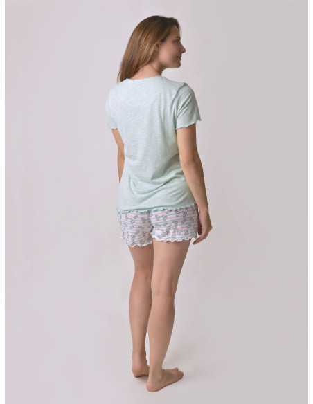 Pijama Privata Dama| Pijama de verão feminino | revitex online