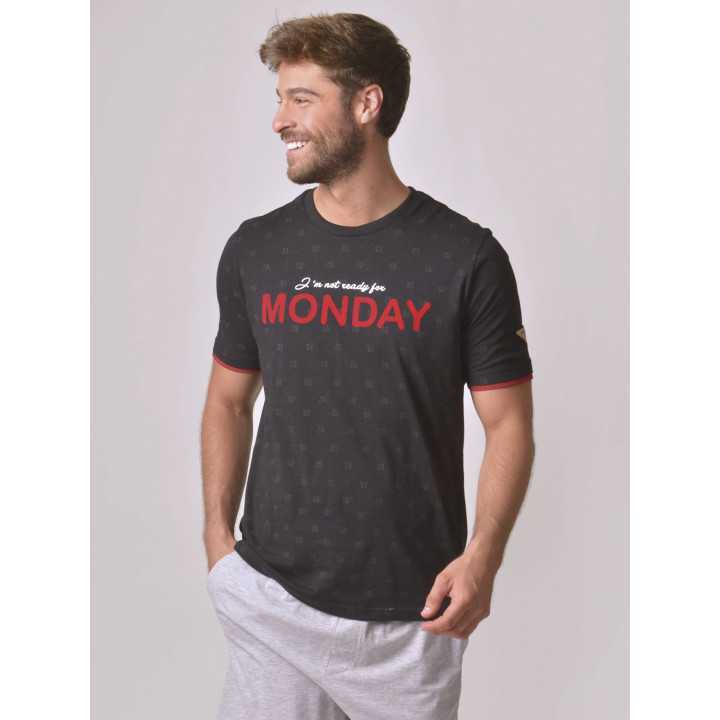 Pijama Privata Copo| Pijama hombre manga corta| Revitex online