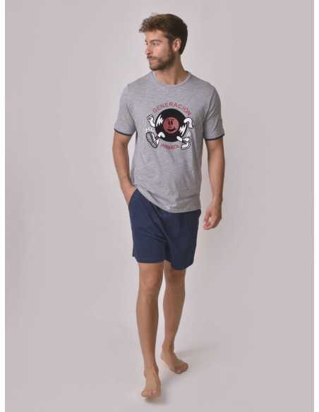 Pijama Privata Raico| Pijama hombre manga corta| Revitex online