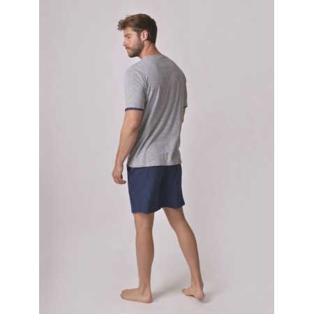 Pijama Privata Raico| Pijama hombre manga corta| Revitex online 2