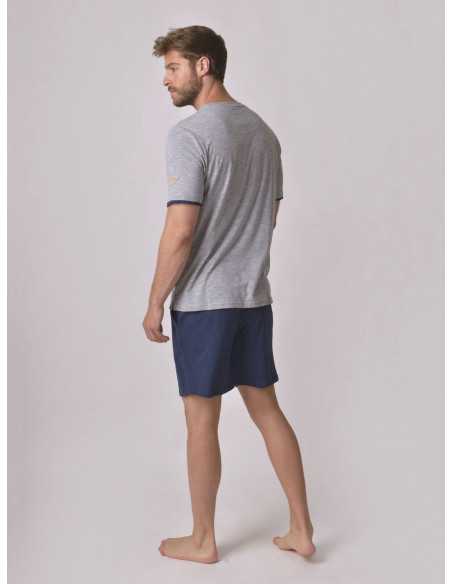 Pijama Privata Raico| Pijama hombre manga corta| Revitex online