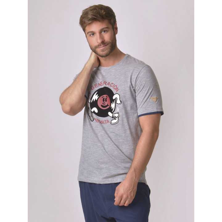 Pijama Privata Raico| Pijama hombre manga corta| Revitex online