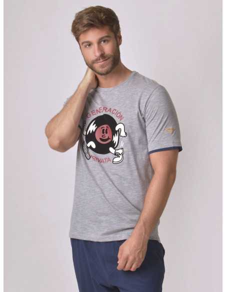 Pijama Privata Raico| Pijama hombre manga corta| Revitex online