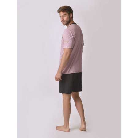 Pijama Privata Dunay| Pijama hombre manga corta| Revitex online 2