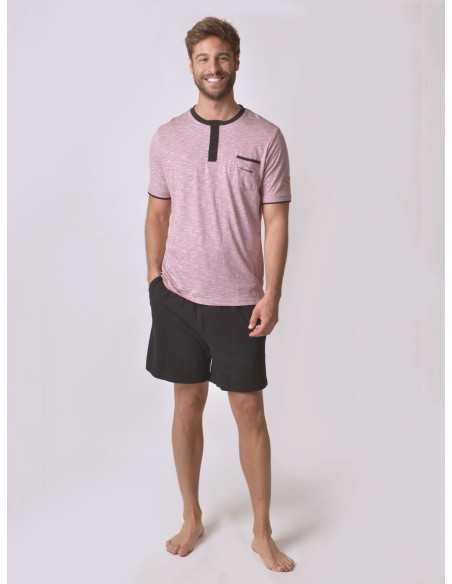 Pijama Privata Dunay| Pijama hombre manga corta| Revitex online