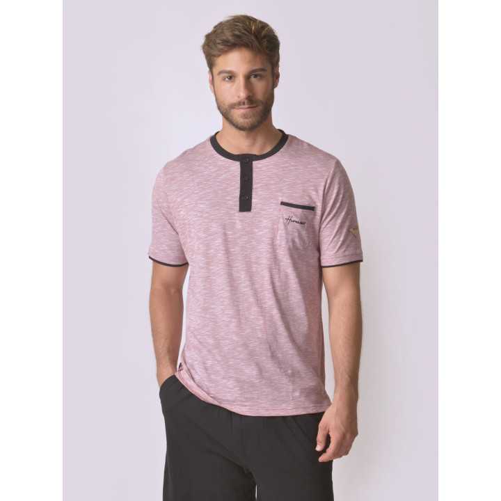 Pijama Privata Dunay| Pijama hombre manga corta| Revitex online