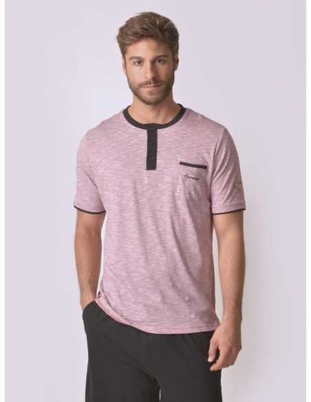 Pijama Privata Dunay| Pijama hombre manga corta| Revitex online