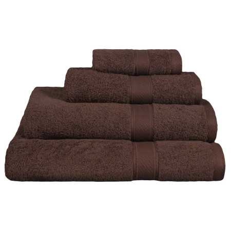 Toalla Rizo Estela Marrón | Toalla algodón 100% Barata | Revitex
