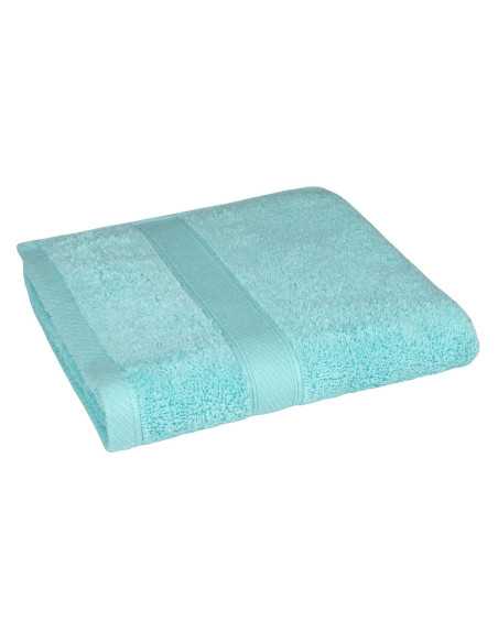 Toalla Rizo Estela Verde Agua | Toalla algodón 100% Barata | Revitex