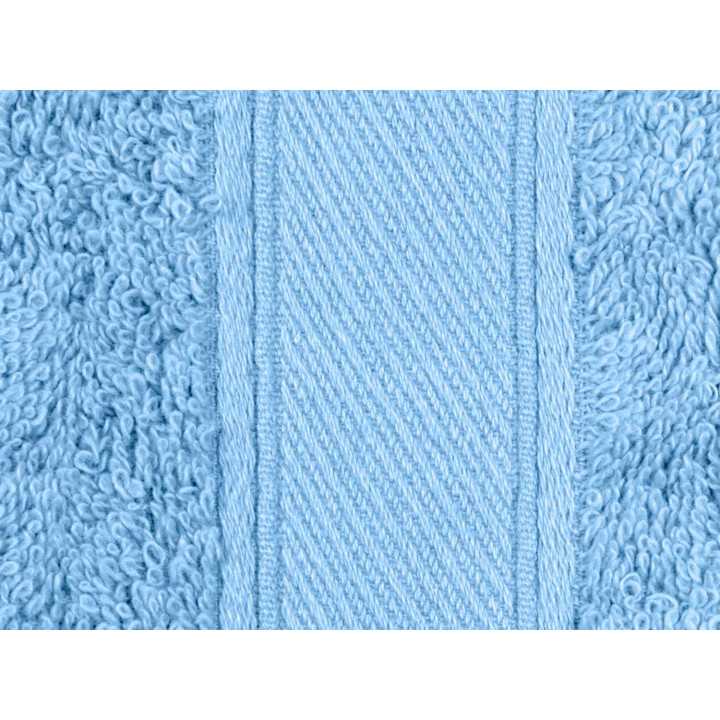 Toalla Rizo Estela Azul| Toalla algodón 100% Barata | Revitex