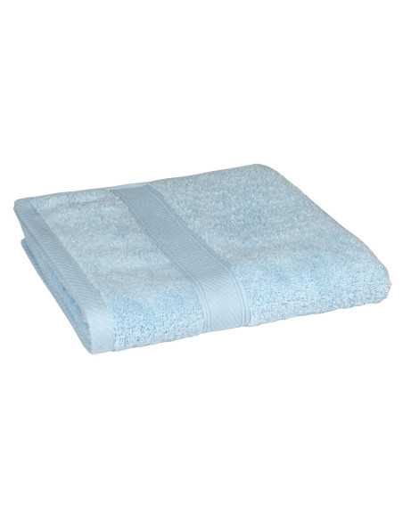 Toalla Rizo Estela Azul Claro| Toalla algodón 100% Barata | Revitex