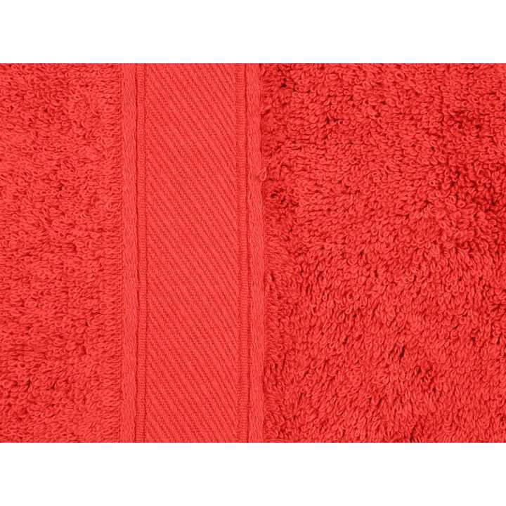 Toalha de turco Estela Vermelho| Toalha 100 algodão% Barato | Revitex