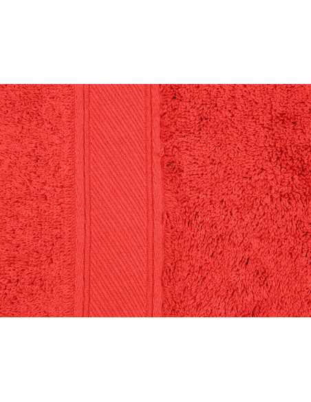 Toalha de turco Estela Vermelho| Toalha 100 algodão% Barato | Revitex