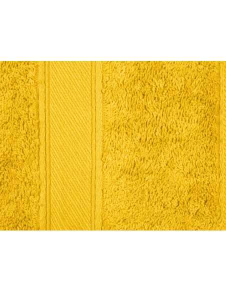 Toalla Rizo Estela Amarillo | Toalla algodón 100% Barata | Revitex