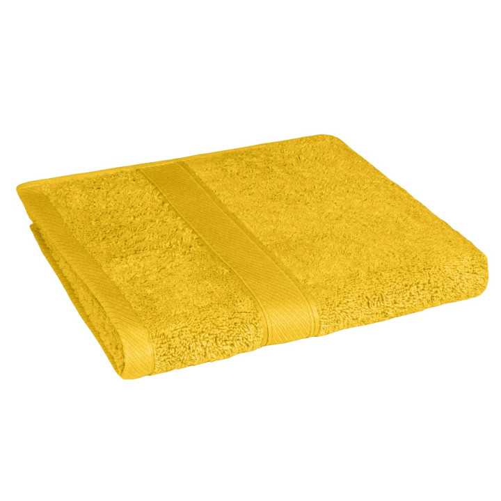 Toalla Rizo Estela Amarillo | Toalla algodón 100% Barata | Revitex