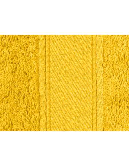 Toalla Rizo Estela Amarillo | Toalla algodón 100% Barata | Revitex