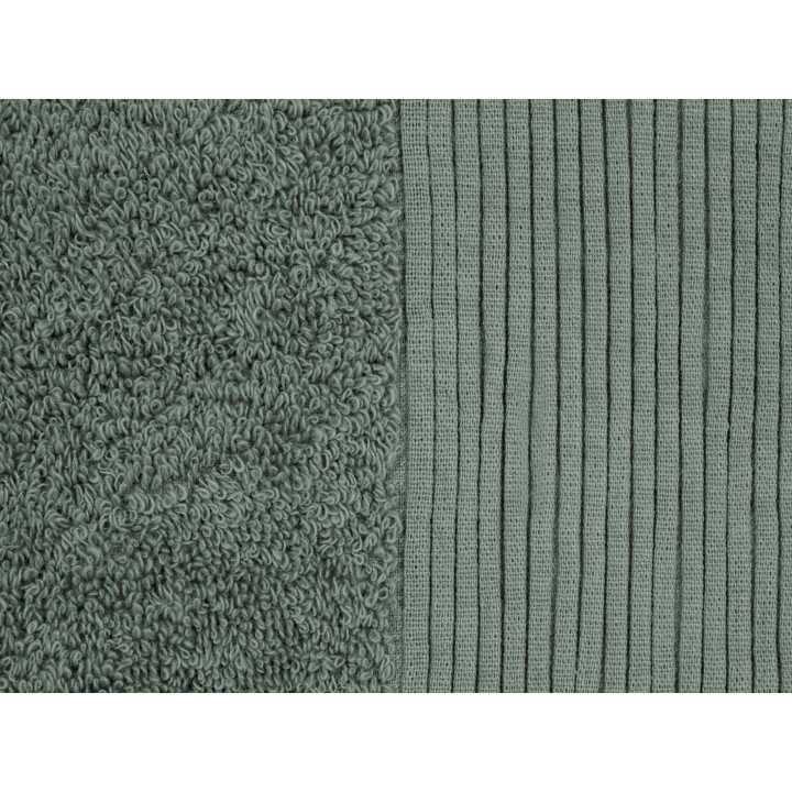 Toalha em turco Valeria Verde | conjunto de toalhas barato | Revitex