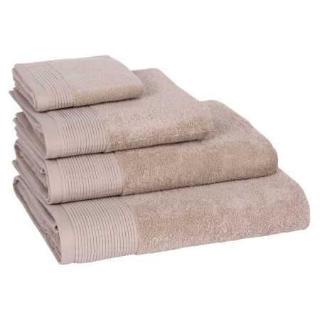 Toalla Rizo Valeria Beige | Juego toallas barato | Revitex online