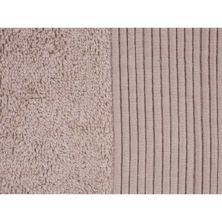 Toalla Rizo Valeria Beige | Juego toallas barato | Revitex online