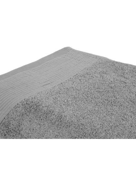 Toalha felpuda Valeria Cinza | Conjunto de toalhas barato | Revitex