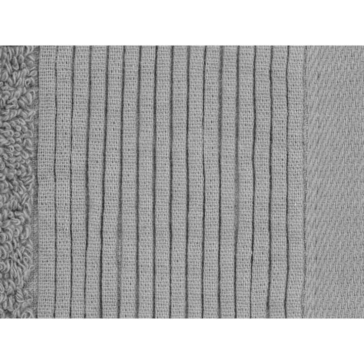 Toalla Rizo Valeria Gris | Juego toallas barato | Revitex online