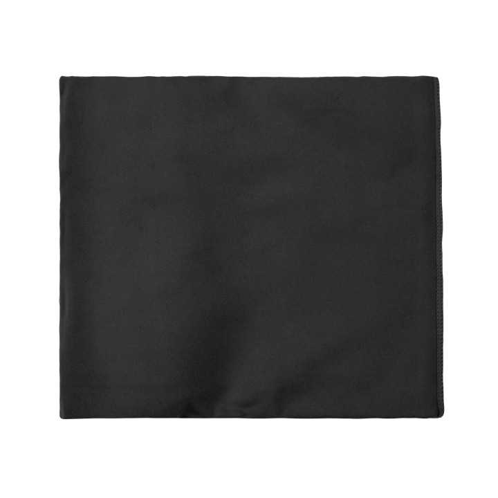 Toalha microfibra preto | Toalha piscina ou academia | Revitex online