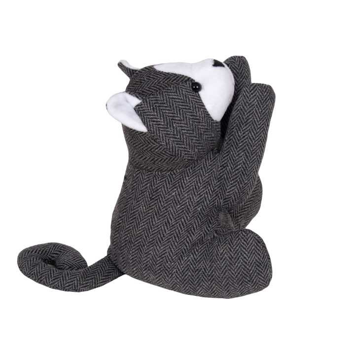 Suporte de porta Gatinho | Boneca segura portas e evita bater portas | Revitex