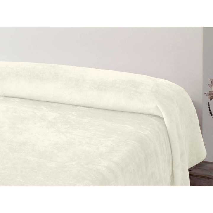 Manta Terciopelo lisa | Manta invierno dormitorio | Revitex online