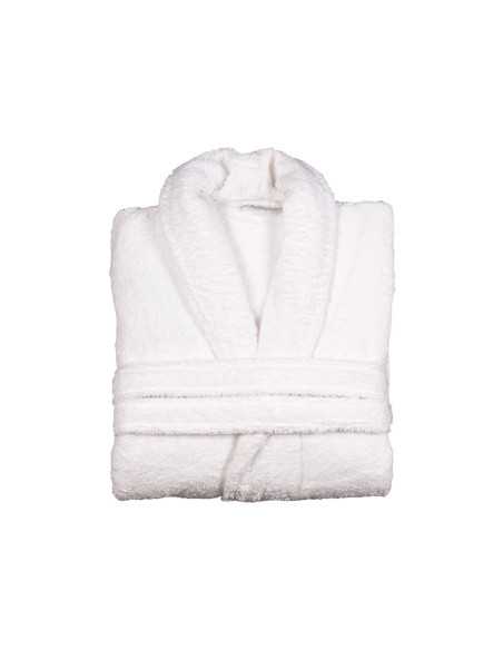 Roupão de banho Estela Branco | Roupão 100% algodão barato