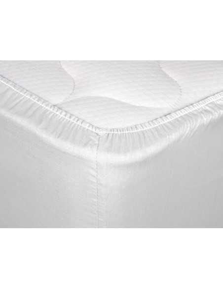 Sábana Bajera MB 100% Algodón Blanco| Sábana ajustable | Revitex