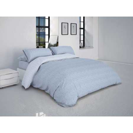 Funda Nórdica Albia Azul| Funda Nórdica actual 3 piezas | Revitex