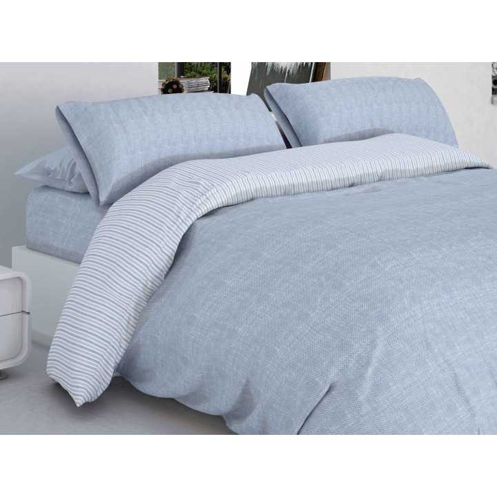 Funda Nórdica Albia Azul| Funda Nórdica actual 3 piezas | Revitex