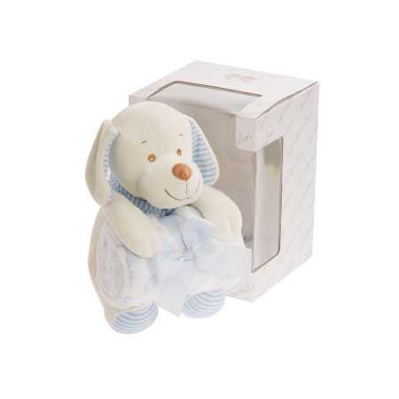 Manta Peluche Perrito Colores| Regalo bebé | Revitex onine 2