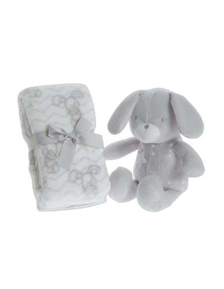 Manta Peluche Puppy Colores| Regalo bebé | Revitex onine