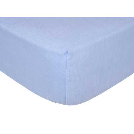 Folha ajustada Flanela Azul| Folha de fundo polar | Revitex