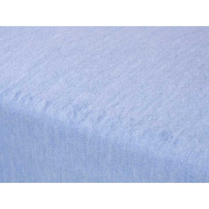 Folha ajustada Flanela Azul| Folha de fundo polar | Revitex