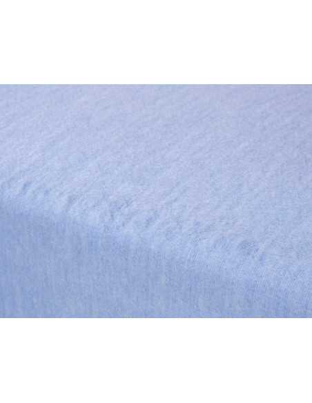 Folha ajustada Flanela Azul| Folha de fundo polar | Revitex